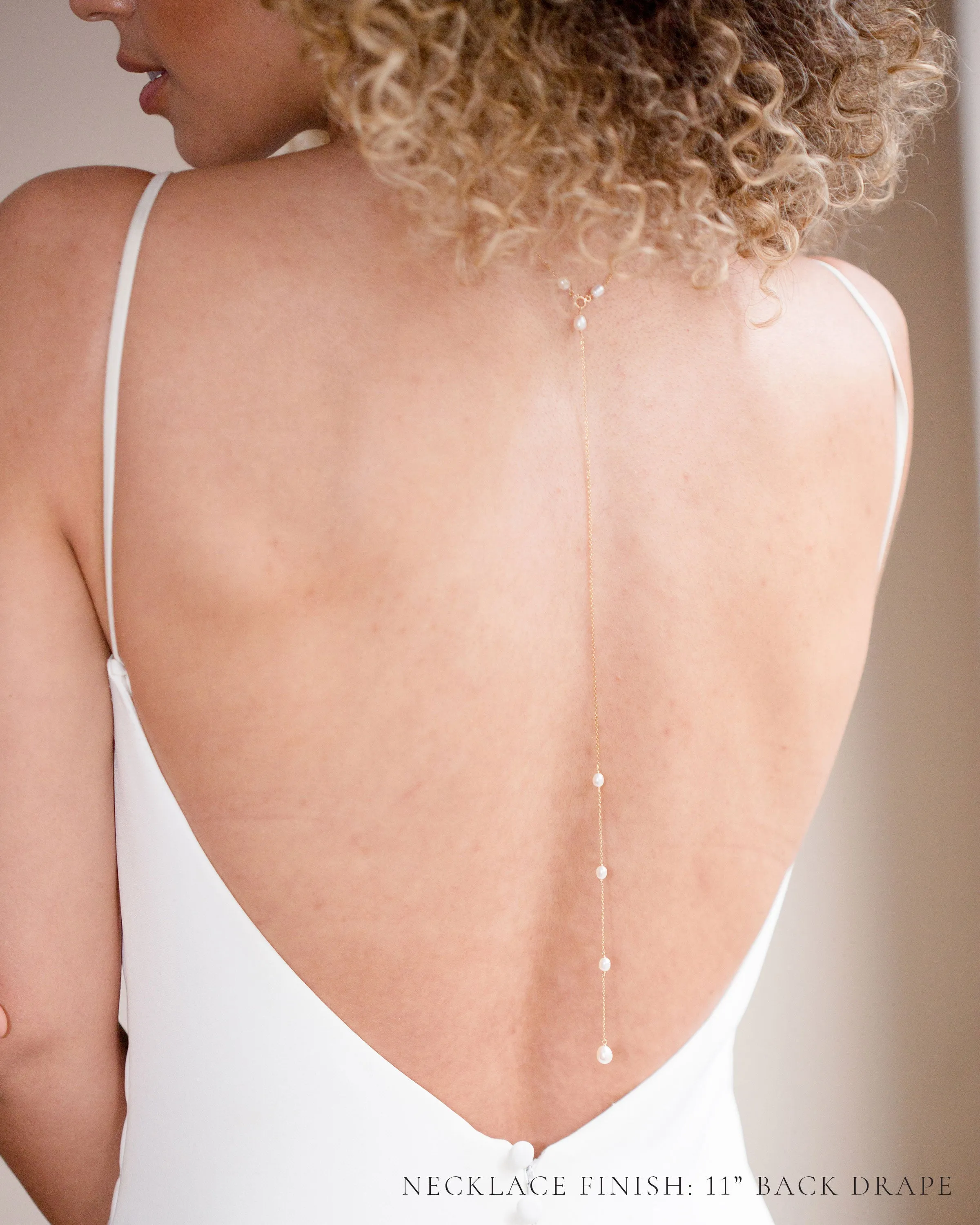 Teardrop Pearl Layered Necklace